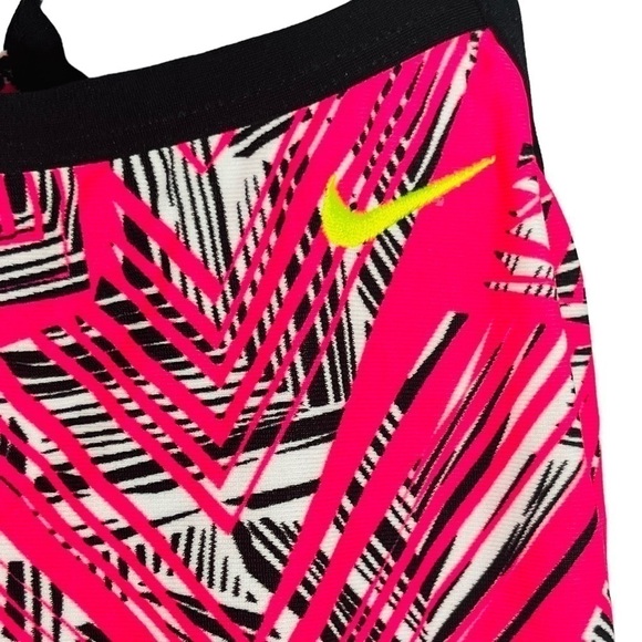 Nike Women's Scatter Brain Classic Lingerie Tank Swimsuit size 6 pink flash - Picture 5 of 13